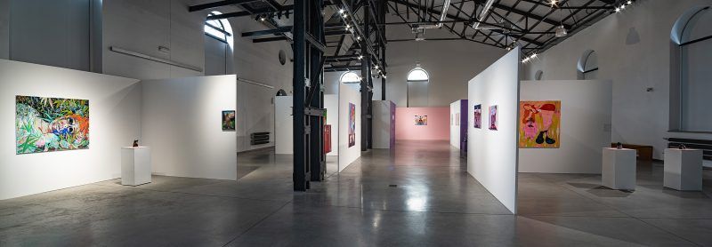 Wnętrze Wałbrzyskiej Galerii Sztuki BWA, fot. Maciej Hnatiuk