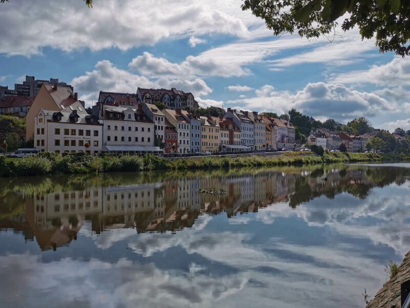 Widok z nabrzeża 