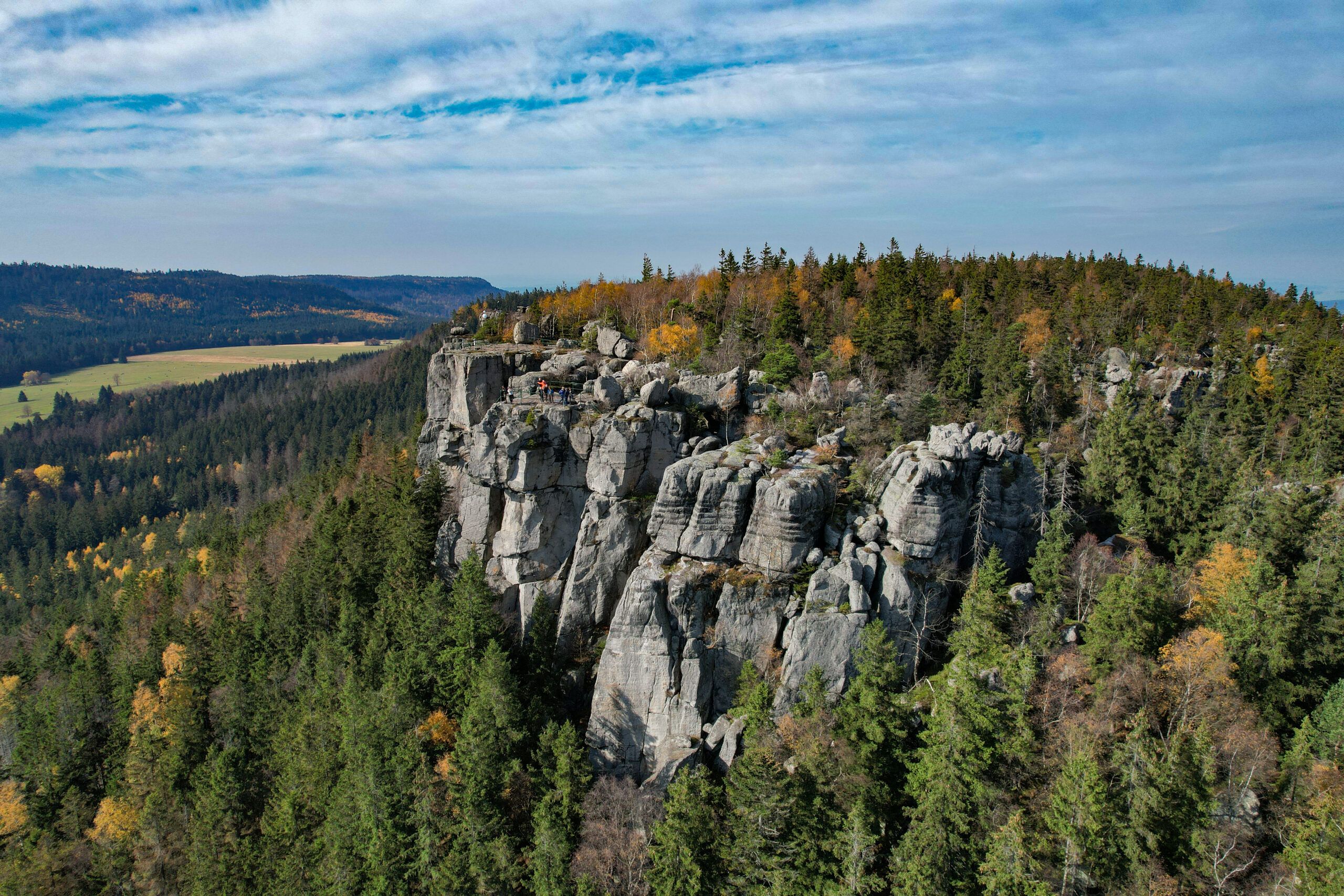 Formacje skalne widziane 
