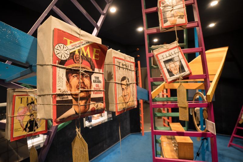 Zdjęcie wystawy wewnątrz Centrum Historii Zajezdnia we Wrocławiu