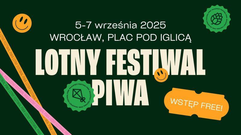 Plakat imprezy piwnej we wrocławiu