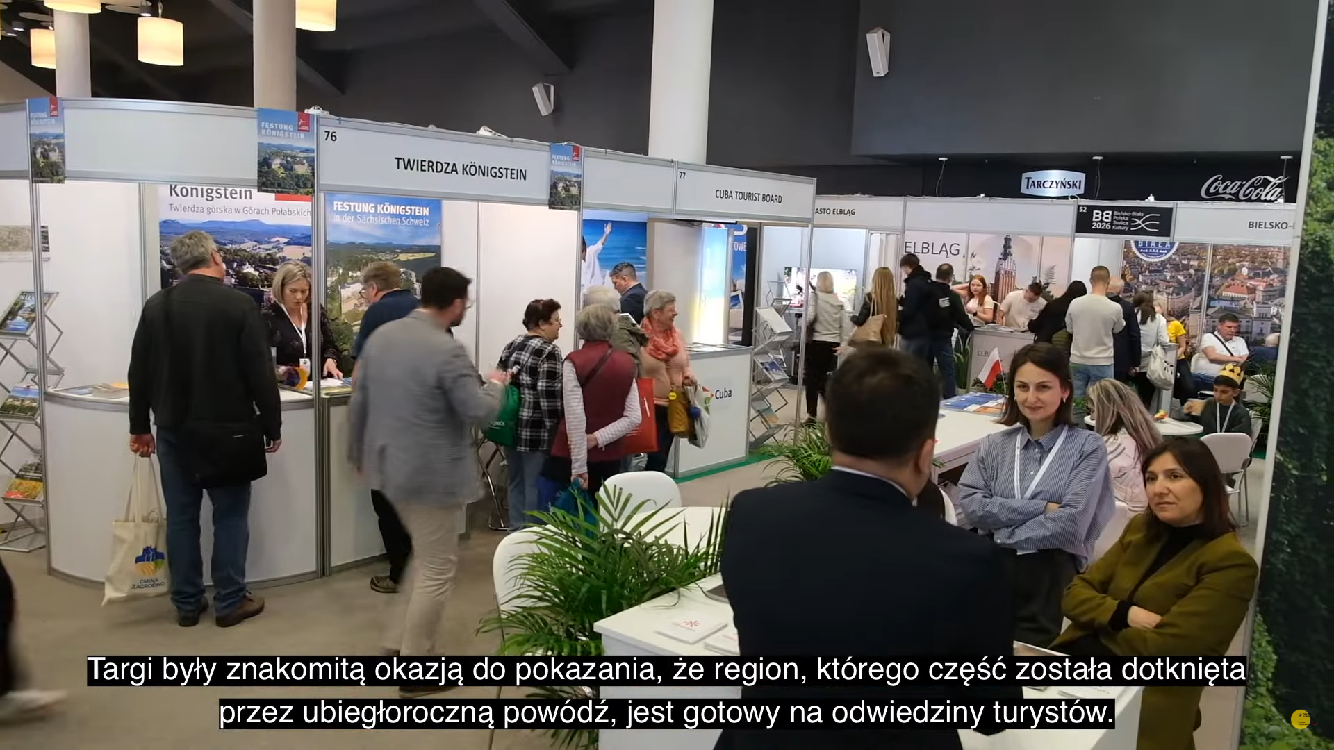 Zrzut ekranu z filmu Odjazd poświęconemu MTT 2025